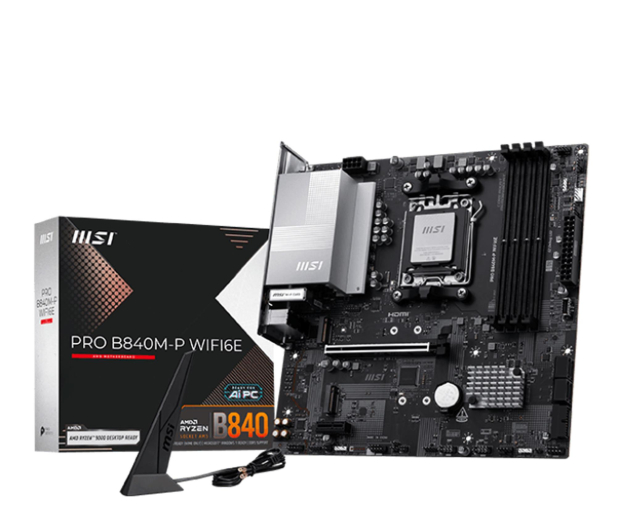 MSI PRO B840M-P WIFI6E - 1363704 - zdjęcie